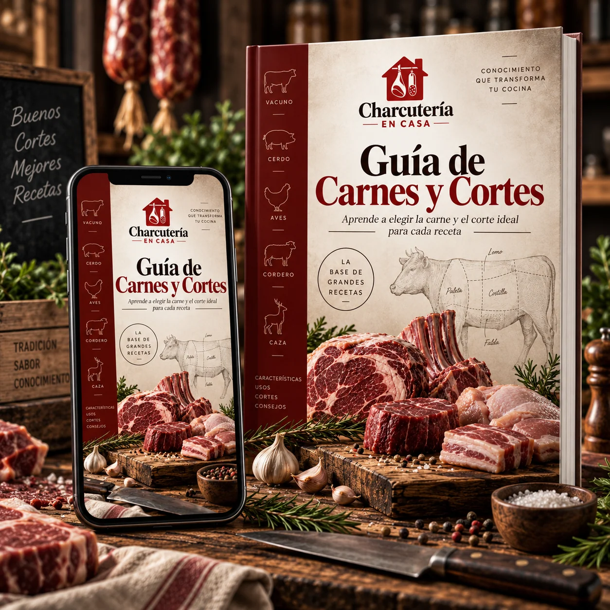 Guía de Carnes y Cortes