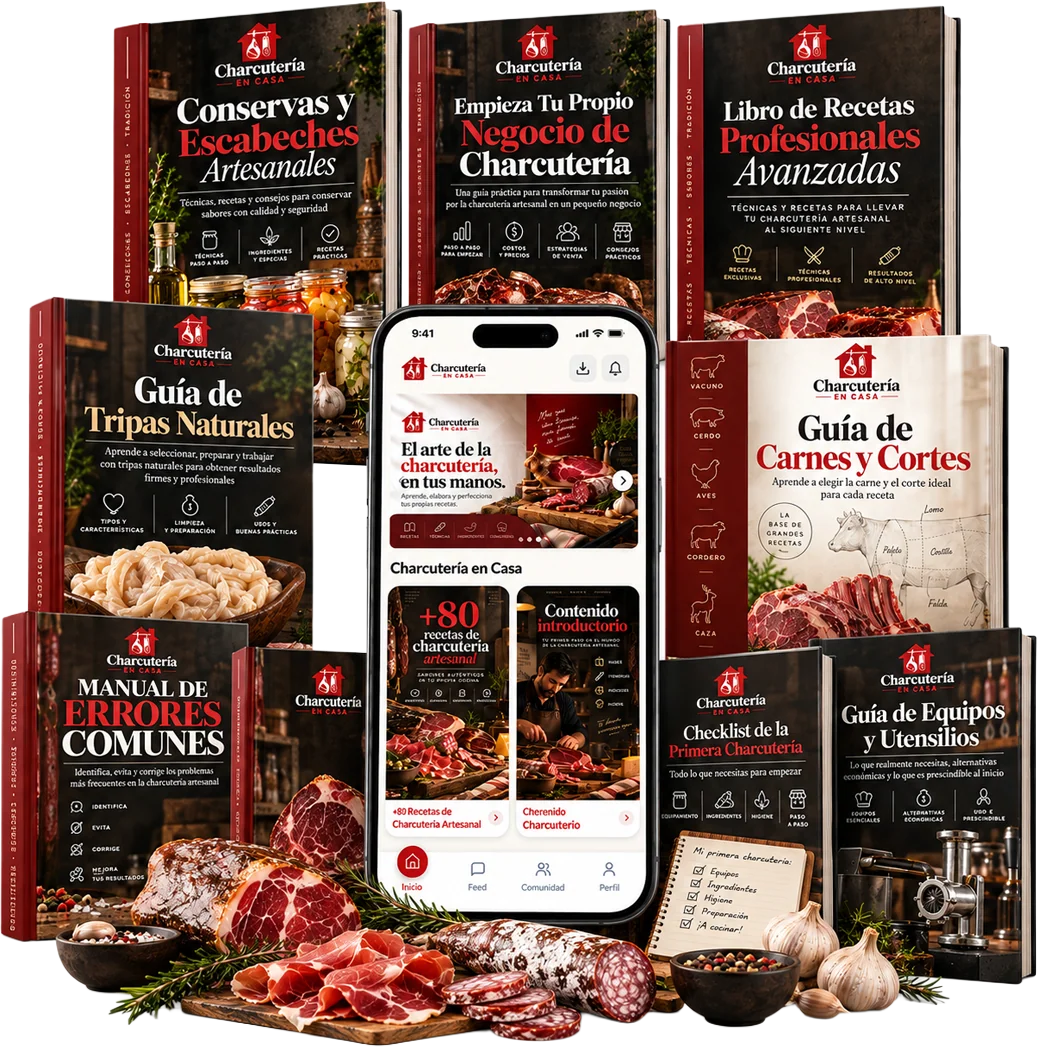 Charcutería en Casa: aplicación y colección de los nueve bonos incluidos